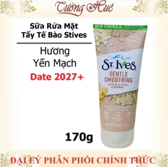 Sữa Rửa Mặt Tẩy Tế Bào Da Chết St.Ives Mỹ Nhiều Mùi Lựa Chọn - 170g
