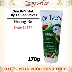 Sữa Rửa Mặt Tẩy Tế Bào Da Chết St.Ives Mỹ Nhiều Mùi Lựa Chọn - 170g