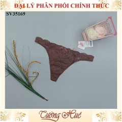 Quần Lót Nữ Bon Bon SV35169 Lưng Cao Lọt Khe Phối Ren.