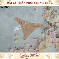 Quần Lót Nữ Bon Bon SV35169 Lưng Cao Lọt Khe Phối Ren.