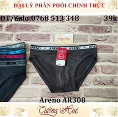 Quần lót nam Areno AR308 trơn thun lạnh lưng bảng vừa.