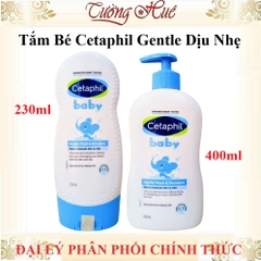 Tắm gội cho bé Cetaphil Gentle Dịu Nhẹ 230ml - 400ml