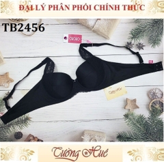 Áo Lót Nữ Thái Lan ONONO TB2456 / TB2452 Có Gọng Mút Mỏng Trơn Phối Ren 2 Móc Cài.