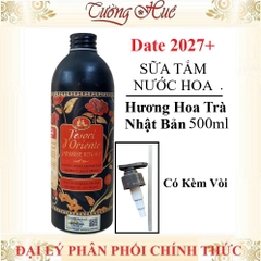 Sữa Tắm Nước Hoa Tesori d'Oriente Aromatic Bath Cream - 500ml (Có Lựa Mùi)