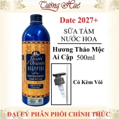 Sữa Tắm Nước Hoa Tesori d'Oriente Aromatic Bath Cream - 500ml (Có Lựa Mùi)