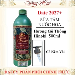 Sữa Tắm Nước Hoa Tesori d'Oriente Aromatic Bath Cream - 500ml (Có Lựa Mùi)