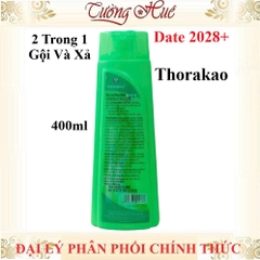 Dầu Gội Xả Hoa Bưởi Thorakao 2in1 Grapefruit - 400ml