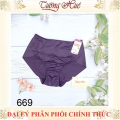 Quần lót nữ Cosy 669 lưng cao ôm bụng không viền may