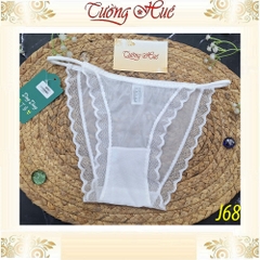 Quần Lót Nữ Ding Dang J68 Vải Voan Mỏng Mát Viền Ren Mềm