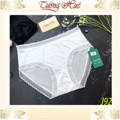 Quần Lót Nữ Ding Dang J92 Lụa Lạnh Mát Phối Ren Mềm