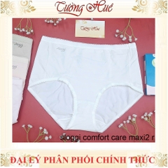 Quần Lót Nữ Triumph Sloggi Comfort Care Maxi2 R Trơn Cotton Hữu Cơ Lưng Cao Mềm Mịn