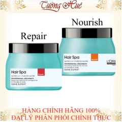 Ủ Tóc Phục Hồi Suôn Mượt Loreal Hair Spa - 490g - Xanh