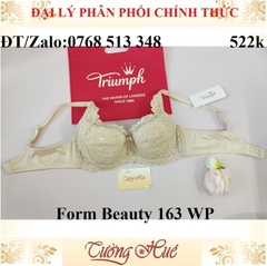 Áo lót nữ Triumph Form & Beauty 163 WP ren mỏng lưng bảng to.