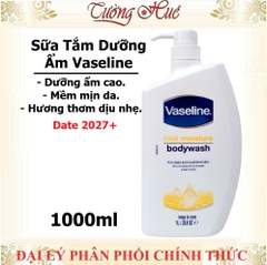 Sữa Tắm Dưỡng Ẩm Vaseline Total Moisture Body Wash - 1000ml