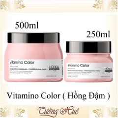 Dầu Hấp Chăm Sóc Tóc Nhuộm Loreal Serie Expert A-ox Vitamino Color - Hồng Nhạt ( Có lựa chọn )