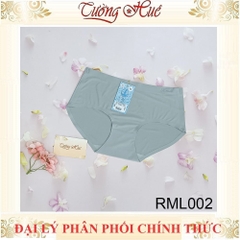Quần Lót Nữ Su Trơn Không Đường May Lưng Vừa R'Mode RML002.