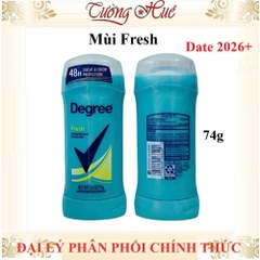 Lăn Khử Mùi Degree Nữ Nhiều Mùi Lựa Chọn - 74g