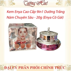 Kem Enya Cao Cấp 9in1 Dưỡng Trắng, Nám Chuyên Sâu - 20g (Enya Cô Gái)