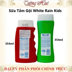Tắm Gội White Rain Kids 3in1 Cho Bé Nhiều Mùi - 354ml