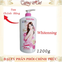 Sữa Tắm Nữ Pon Pon Đài Loan Nhiều Mùi - 1200g
