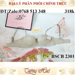 Áo lót nữ Bon Bon BSCB 2301 áo lót mút mỏng, cúp ngang.