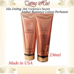 Sữa Dưỡng Thể Victoria's Secret Amber Romance Lotion Perfumée - 236ml - Cam