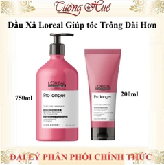 Dầu Xả Giảm Đứt Gãy, Chắc Khỏe Tóc Loreal Serie Expert Pro Longer Conditioner - Hồng đậm (Có Lựa Chọn)