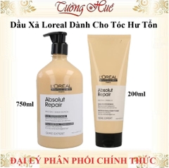 Dầu Xả Chăm Sóc Tóc Hư Tổn Loreal Serie Expert Absolut Repair - Vàng (Có Lựa Chọn)