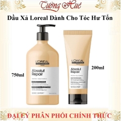 Dầu Xả Chăm Sóc Tóc Hư Tổn Loreal Serie Expert Absolut Repair - Vàng ( Có Lựa Chọn )