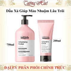 Dầu Xả Cho Tóc Nhuộm Loreal Serie Expert A-ox Vitamino Color - Hồng Nhạt (Có Lựa Chọn)
