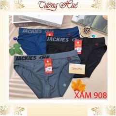 Quần Lót Nam JAKIES 908 Bản Lưng Vừa Ôm Body Thun Lạnh Co Dãn