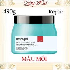 Ủ Tóc Phục Hồi Suôn Mượt Loreal Hair Spa - 490g - Xanh