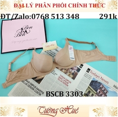 Áo lót nữ Bon Bon BSCB 3303 siêu mỏng, lưng bản to chữ U.