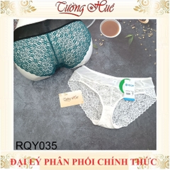 Quần lót nữ Relax RQY035 Phối Ren Không Viền May Lưng Vừa.