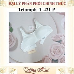 Áo lót nữ Triumph Bra T 421 V/P không gọng, mút mỏng lưng bản to