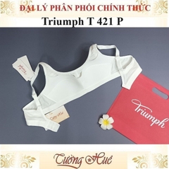 Áo lót nữ Triumph Bra T 421 V/P không gọng, mút mỏng lưng bản to