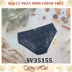Quần lót nữ Bon Bon SV35155 ren thêu, lưng vừa