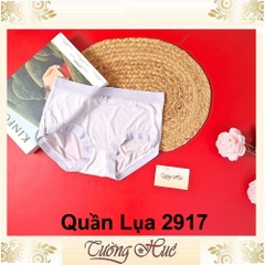Quần Lót Nữ 2917 Lụa Trơn Lưng Cao.