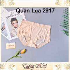 Quần Lót Nữ 2917 Lụa Trơn Lưng Cao.