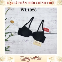 Áo lót nữ Lotus Không Gọng Cài Trước Trơn Nâng Ngực 4cm WL1928.