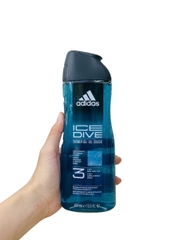 [HàngChínhHãng] Tắm Gội Rửa Mặt Adidas Dành Cho Nam Nhiều Mùi - 400ml