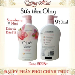 Tắm Olay Dưỡng Ẩm Body Wash Nhiều Mùi Hương Lựa Chọn - 975ml