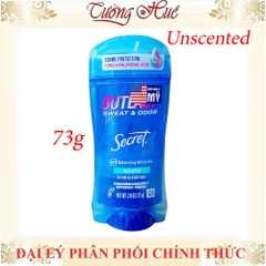 Lăn Khử Mùi Nữ Secret Clear Gel Nhiều Mùi Hương - 73g