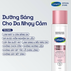 Nước Hoa Hồng Cetaphil Bright Healthy Radiance Refresh Toner 150ml