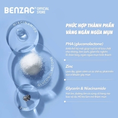 Sữa rửa mặt diệt khuẩn & cân bằng pH cho da mụn BENZAC pH Control Antibacterial Wash 150ml