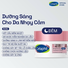 Kem dưỡng ẩm sáng da ban đêm Cetaphil Bright Healthy Radiance Brightening Night - 50g
