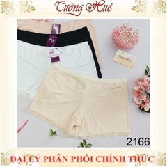 Quần Đùi Mặc Váy annie 2166 Ngắn Thun Lạnh Viền Phối Ren
