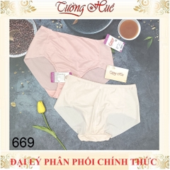 Quần lót nữ Cosy 669 lưng cao ôm bụng không viền may