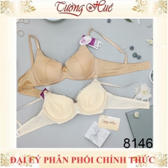 Áo lót nữ annie Bra 8146 ren nâng ngực mút mỏng.