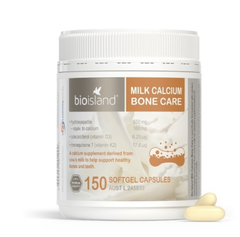 S33045 - Viên uống bổ sung Canxi Bio Island Milk Calcium Bone Care 150 viên Úc